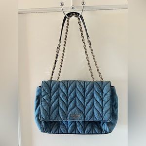 Kate Spade New York Mini Emelyn Briar Lane Quilted
Denim Crossbody Bag